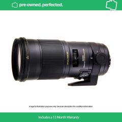 Pre-Owned Sigma APO MACRO 180mm F2.8 EX DG OS HSM Lens - Nikon F