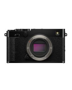 Fujifilm X-E5 Body - Black - front straight without cap