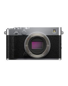 Fujifilm X-E5 Body - Silver - front straight 