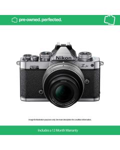 Pre-Owned Nikon Z fc Silver & NIKKOR Z DX 16-50mm F3.5-6.3 VR Silver Lens 