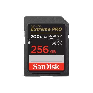 SanDisk SDXC Extreme PRO 256GB (R200MB/s) + 2 years RescuePRO Deluxe