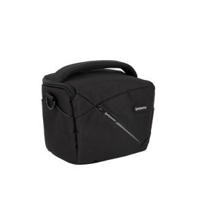 Small black shoulder bag