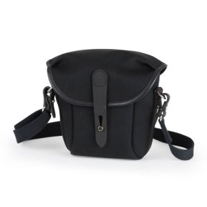 Billingham Galbin 8 Binocular Case (Black Canvas/Black Leather)