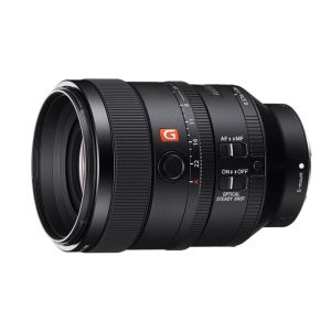 Sony FE 100mm F2.8 STF GM OSS Lens - front slant horizontal 