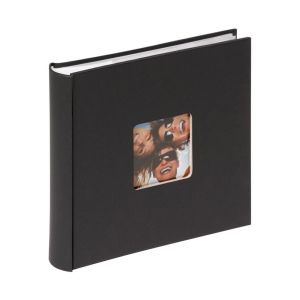 4004122131105 Fun Photo Album - Black - 200 6x4 - front slant 