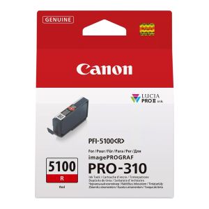 Canon PFI-5100R Red Ink Cartridge