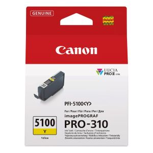 Canon PFI-5100Y Yellow Ink Cartridge