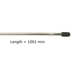 Elinchrom Rotalux Rod 100.1cm  - rod end with measurement info.