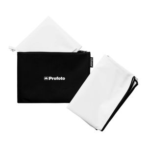 Profoto Softbox 3x4' Diffuser Kit - 1.5 f-Stop - what's in the box - flat lay