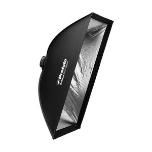 Profoto Softbox 3x4' Silver - front slant with no diffuser attached 
