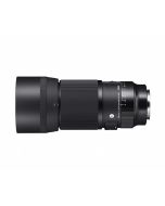 Sigma 105mm F2.8 DG DN Macro | A - L-Mount Lens - side on with hood attached