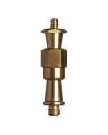 ProMaster Double Brass Stud 1/4"-20 Male to 3/8" Male