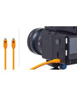 Tether Tools TetherPro USB-C to USB-C for Phase One 15' (4.6m) High-Visibility Orange