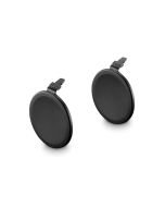 Hawke Spare Objective Covers Frontier & Sapphire Open/Top Hinge (2018) - Pack of 2 - front slant 