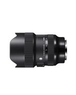 Sigma 14-24mm F2.8 DG DN | A - L-Mount Lens - horizontal, model info side with hood attached