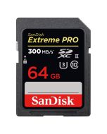 SanDisk Extreme PRO 64GB 300MB/s UHS-II SDXC Memory Card