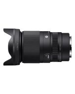 Sigma 16-300mm F3.5-6.7 DC OS | C - L-Mount Lens - switch side horizontal with hood attached 