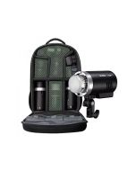 Godox AD300Pro (TTL) Dual Kit & Accessories - flash head example with supplied backpack