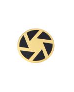  Photogenic Supply Co. Enamel Pin - Aperture Gold