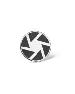  Photogenic Supply Co. Enamel Pin - Aperture Silver 