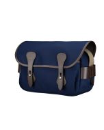 Billingham S3 Camera Bag - Navy/Chocolate - front slant 