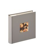 4004122230211 Fun Photo Album - Grey - 200 6x4 - front slant 