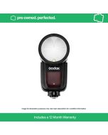 Pre-Owned Godox V1S Round Head Flash with Battery - for Sony