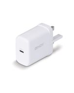 Lindy 65W USB-C GaN Charger - rear slant 