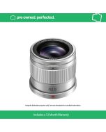 Pre-Owned Panasonic Lumix G 42.5mm F1.7 ASPH. Power O.I.S Lens - Silver