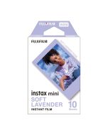 Fujifilm Instax Mini 10 Film - Soft Lavender - box mockup front straight 