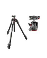Manfrotto MT055CXPRO3 Carbon Fibre Tripod 3 Section & MHXPRO-BHQ6 Ball Head with Top Lock Plate