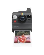 Polaroid Now Generation 3 & i-Type Film - Black - front with print 