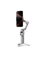 DJI Osmo Mobile 7 Phone Gimbal Stabiliser - rear slant with mobile portrait 