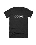 Photogenic Supply Co. Tee Shirt - F-Stop-Monochrome-Extra Large (XL)