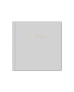 5013922075969 Plain Grey Photo Album - 200 6x4 - front straight 