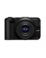 Canon EOS R50 V Vlogging Camera & RF-S 14-30mm F4-6.3 IS STM PZ Lens - front straight 