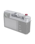 SmallRig Fujifilm X100VI/X100V Thumb Grip - Silver (4566) - rear slant attachment example