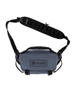 Wandrd Rogue Sling 3L - Aegean Blue - front with strap up