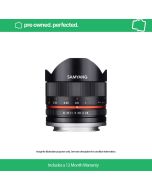 Pre-Owned Samyang 8mm F2.8 UMC Fisheye II Lens For Fujifilm X