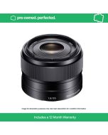 Pre-Owned Sony E 35mm F1.8 OSS Lens