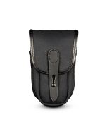 Billingham Ten-16 - Black FibreNyte / Black Leather - front straight 