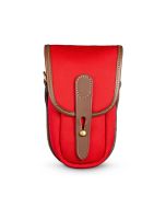 Billingham Ten-16 - Burgundy / Chocolate Leather - front straight 