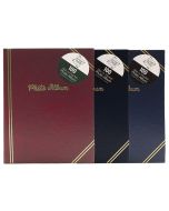 Traditional Photo Album - Red/Black/Blue - 100 6x4 - all colours available - front 
