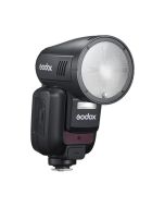 Godox V100S Round Head Flash - Sony - front slant right 