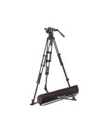 Manfrotto NitroTech 612 Video Head & ALU Twin GS Tripod