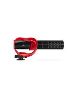 Rode VideoMic GO II with HELIX™ Isolation Mount - side on without windshield