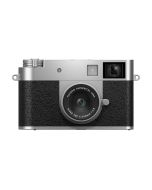 Fujifilm X half Premium Compact Camera - Silver - front straight 