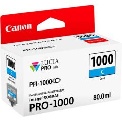 Canon PFI-1000C Cyan Ink Cartridge