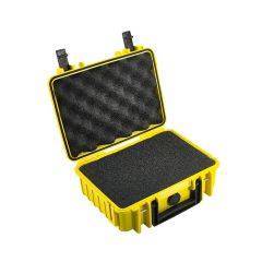 B&W Case Type 1000 Yellow with Foam