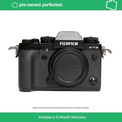 Pre-Owned Fujifilm X-T3 Body - front with cap